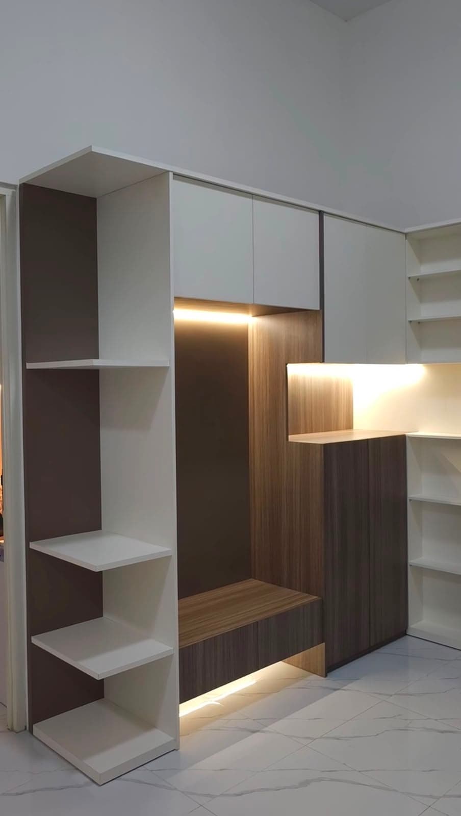 Minimalist Floating Credenza